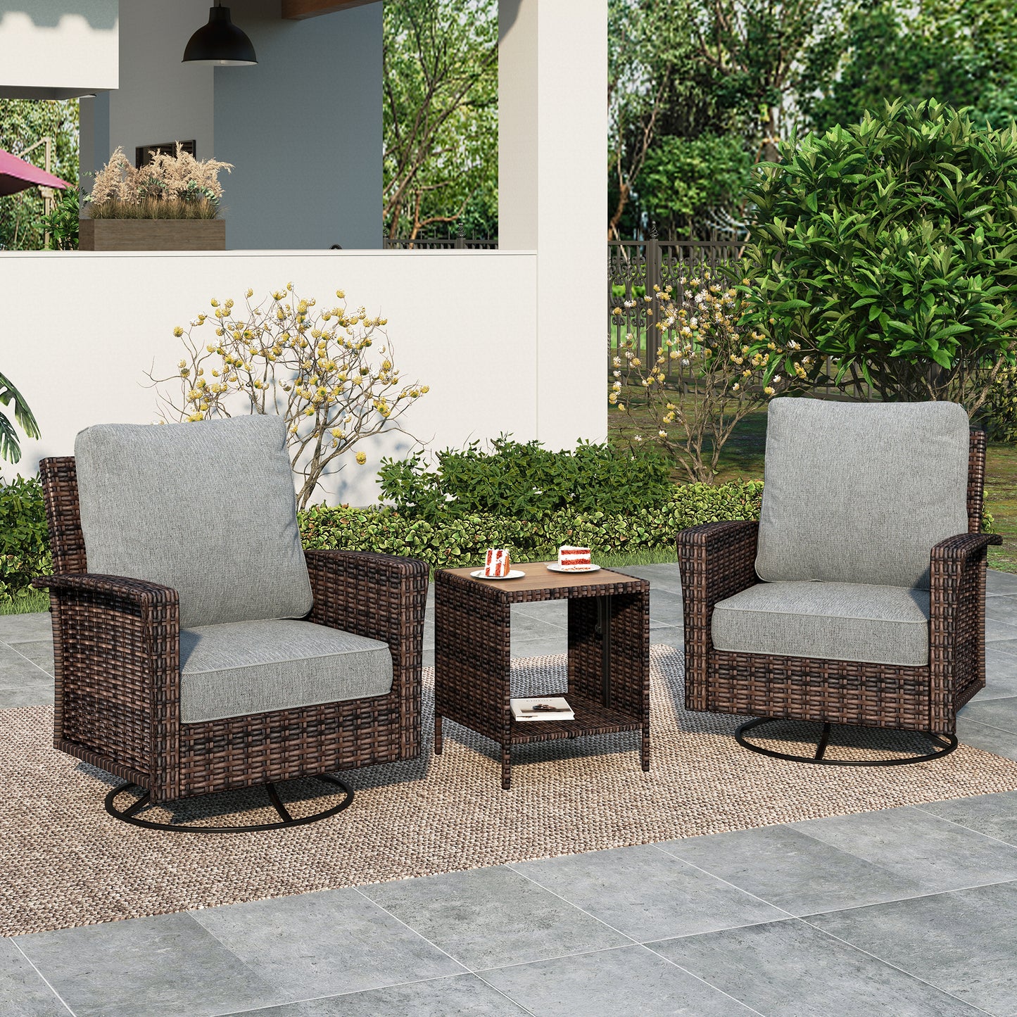 Summit-Living-3-Piece-Outdoor-Rocking-Swivel-Glider-Chairs- Set-with-Coffee-Table-Wicker-Patio-Club-Lounge-Chairs-With- Backrests-Cushions-Gray