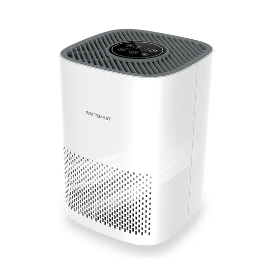 MF Studio Air Purifier for Home with H13 True HEPA Filter and Active Carbon Filter, Portable Air Cleaner for Allergies & Asthma, Bedroom, Pet Dander & Odor, Dust, Pollen, Wildfire/Smok
