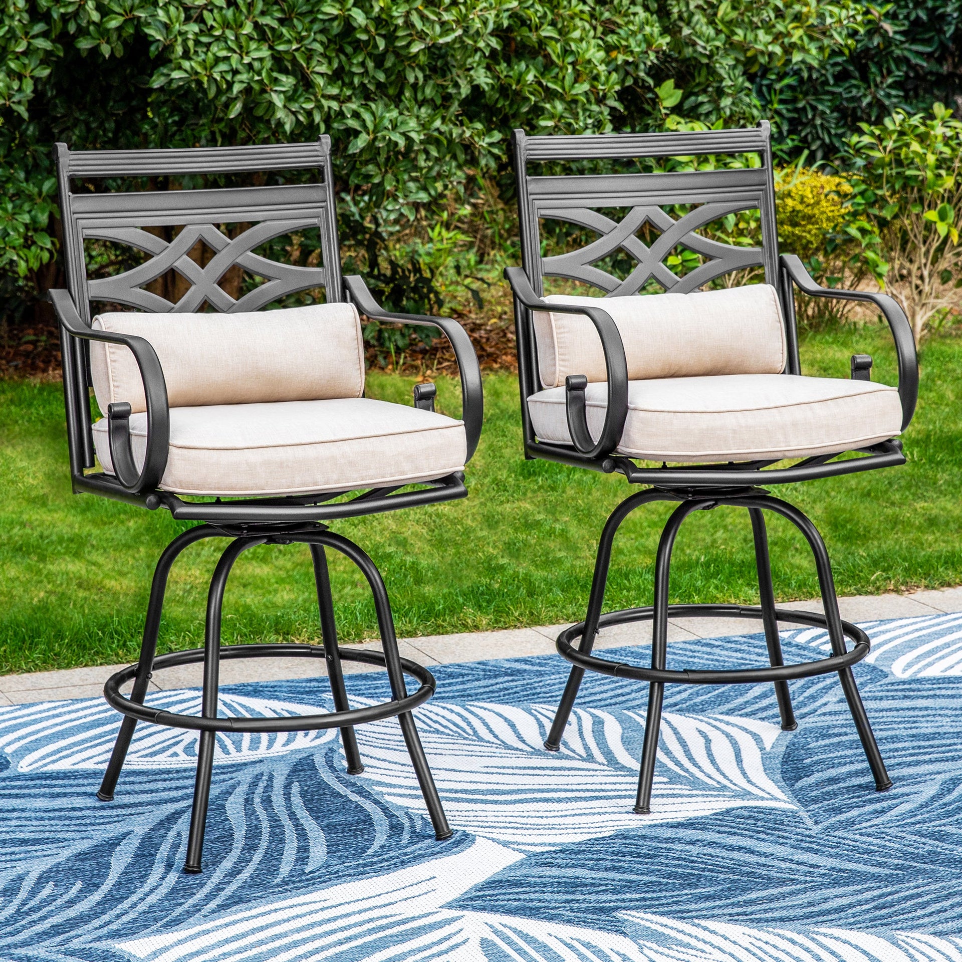 Swivel Bar Height Home Depot Patio Bar Stools Swivel Home Depot